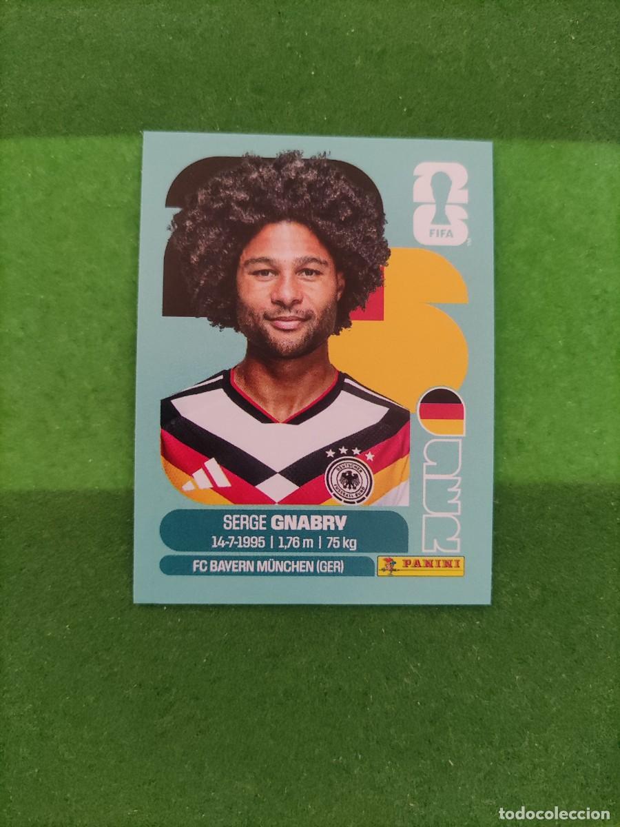 Cromos de F&uacute;tbol: Gnabry Alemania GER 16 Sticker Mundial 2026 FIFA World Cup / Sin pegar