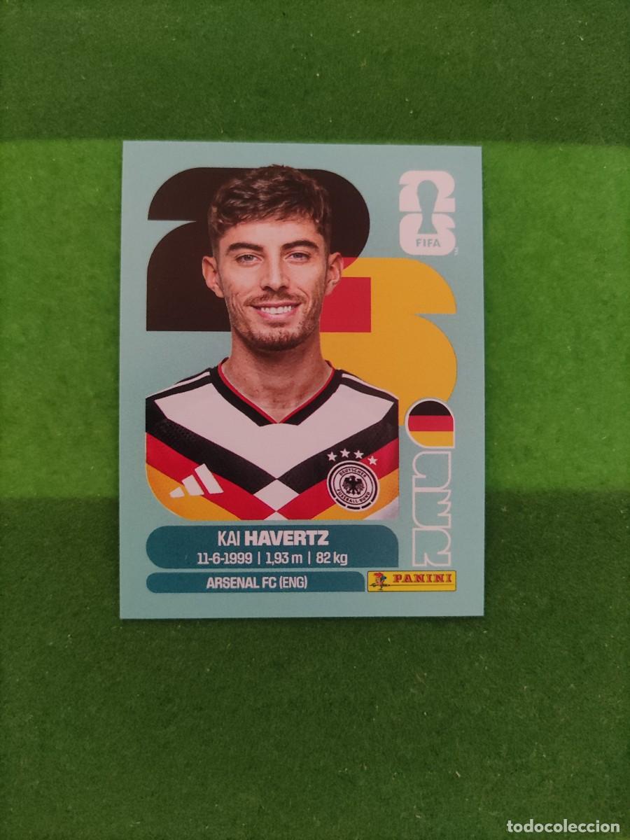 Cromos de F&uacute;tbol: Havertz Alemania GER 17 Sticker Mundial 2026 FIFA World Cup / Sin pegar