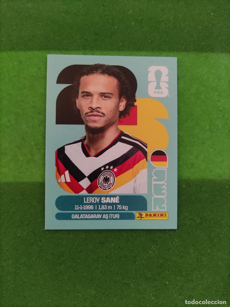 Cromos de F&uacute;tbol: San&eacute; Alemania GER 18 Sticker Mundial 2026 FIFA World Cup / Sin pegar