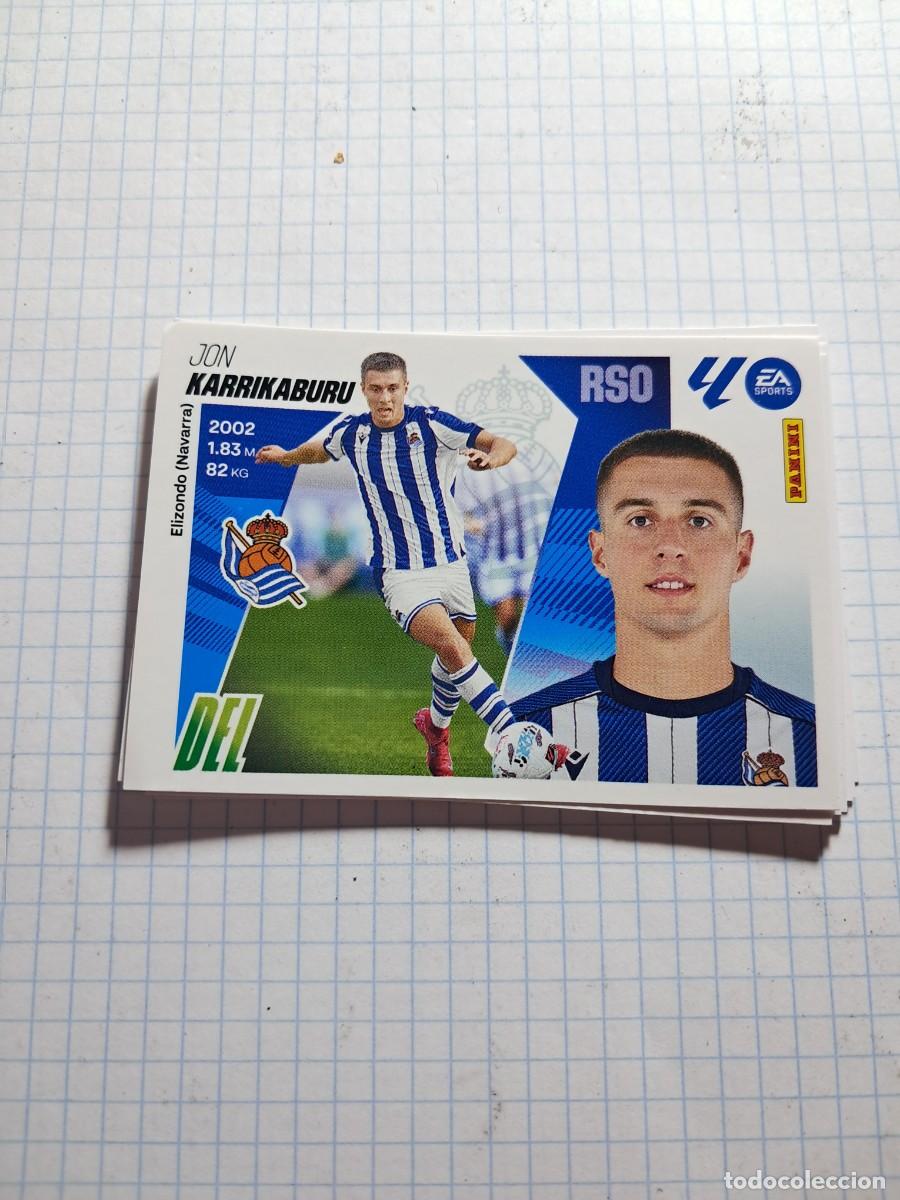 Cromos de F&uacute;tbol: CROMO LIGA ESTE TEMPORADA 25/26: COLOCA KARRIKABURU, N&deg; 19 BIS
