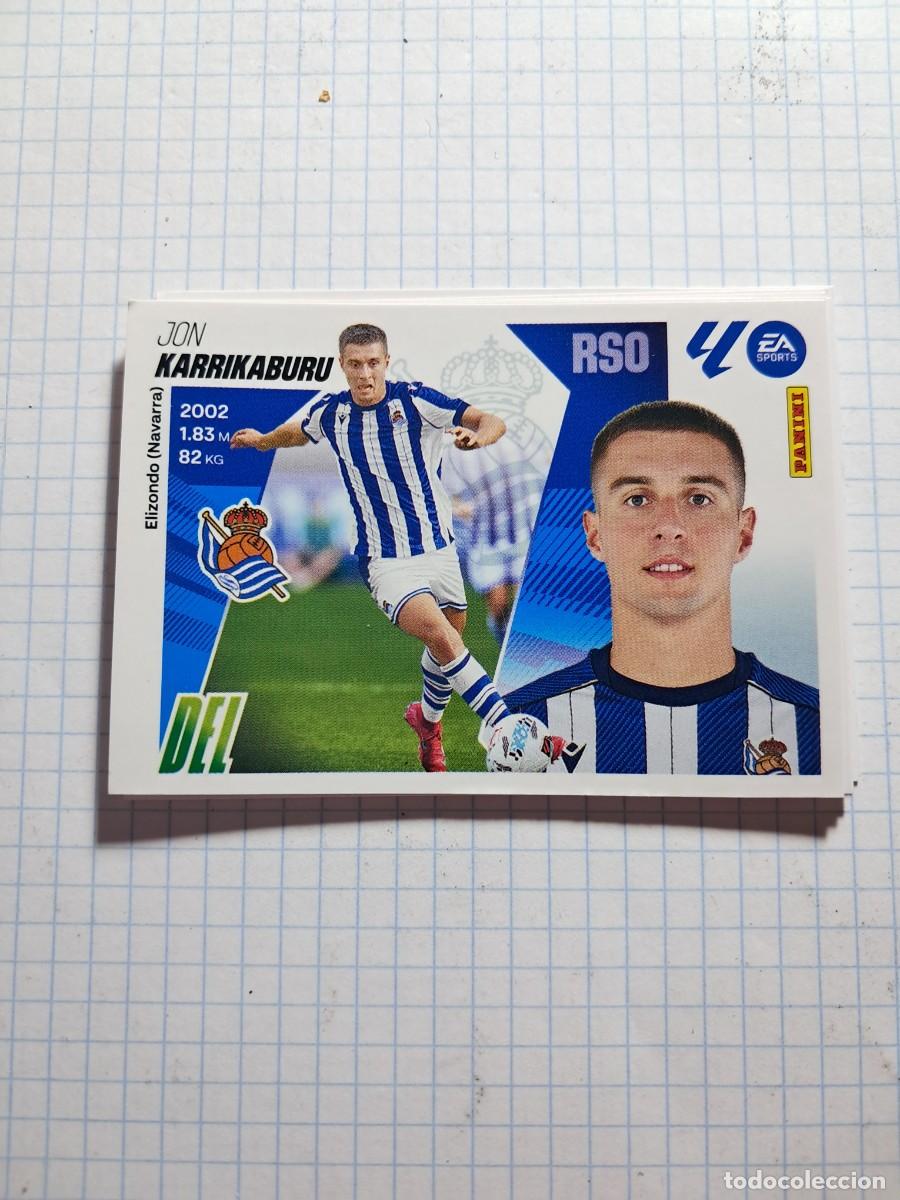 Cromos de F&uacute;tbol: CROMO LIGA ESTE TEMPORADA 25/26: COLOCA KARRIKABURU, N&deg; 19 BIS