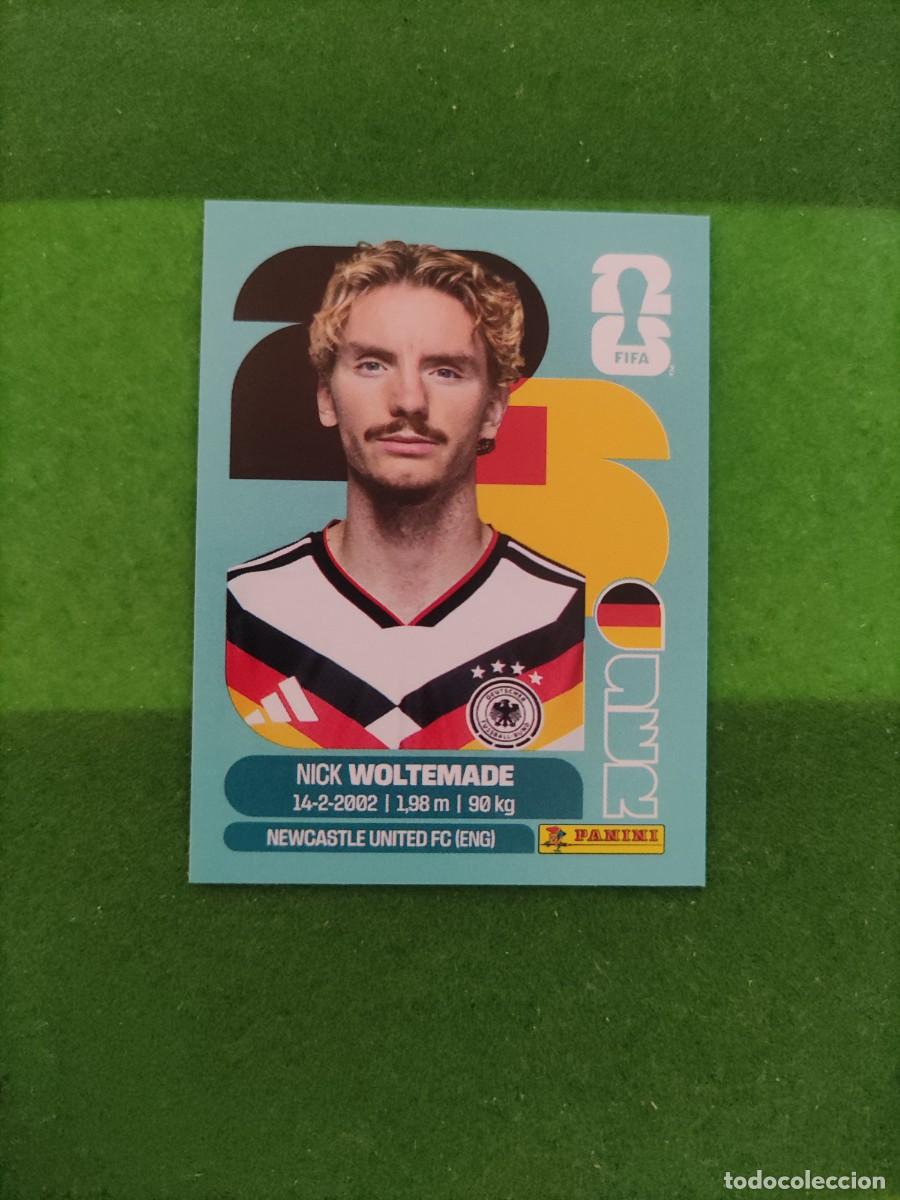 Cromos de F&uacute;tbol: Woltemade Alemania GER 20 Sticker Mundial 2026 FIFA World Cup / Sin pegar