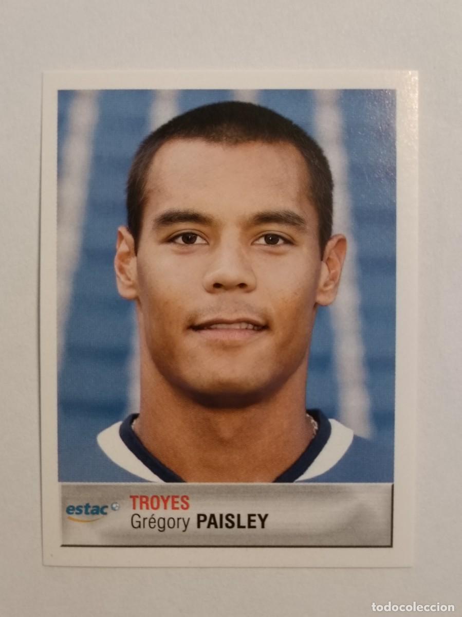 Cartes &agrave; collectionner de Football: #442 GREGORY PAISLEY (TROYES) LIGUE 1 FOOT 2007 PANINI