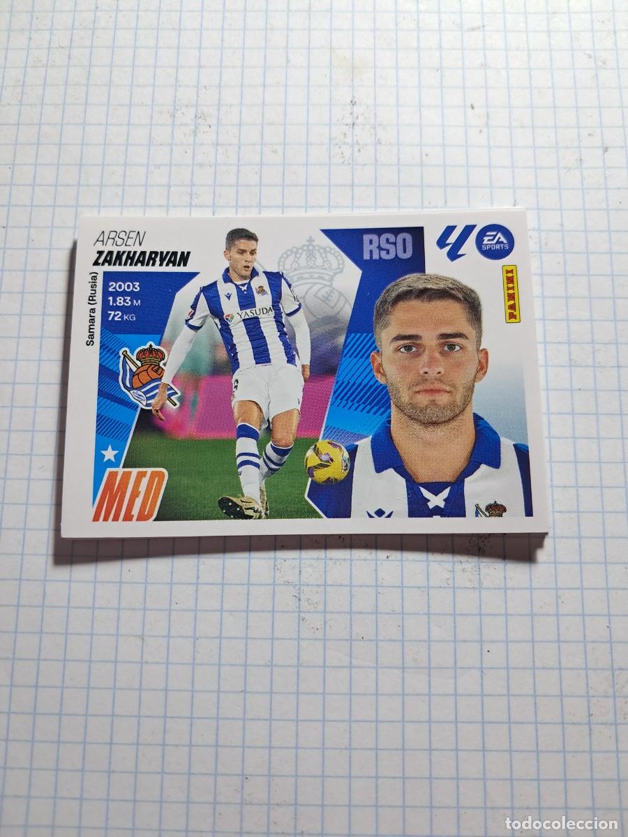 Cartes &agrave; collectionner de Football: CROMO LIGA ESTE TEMPORADA 25/26: COLOCA ZAKHARYAN, N&deg; 15 BIS