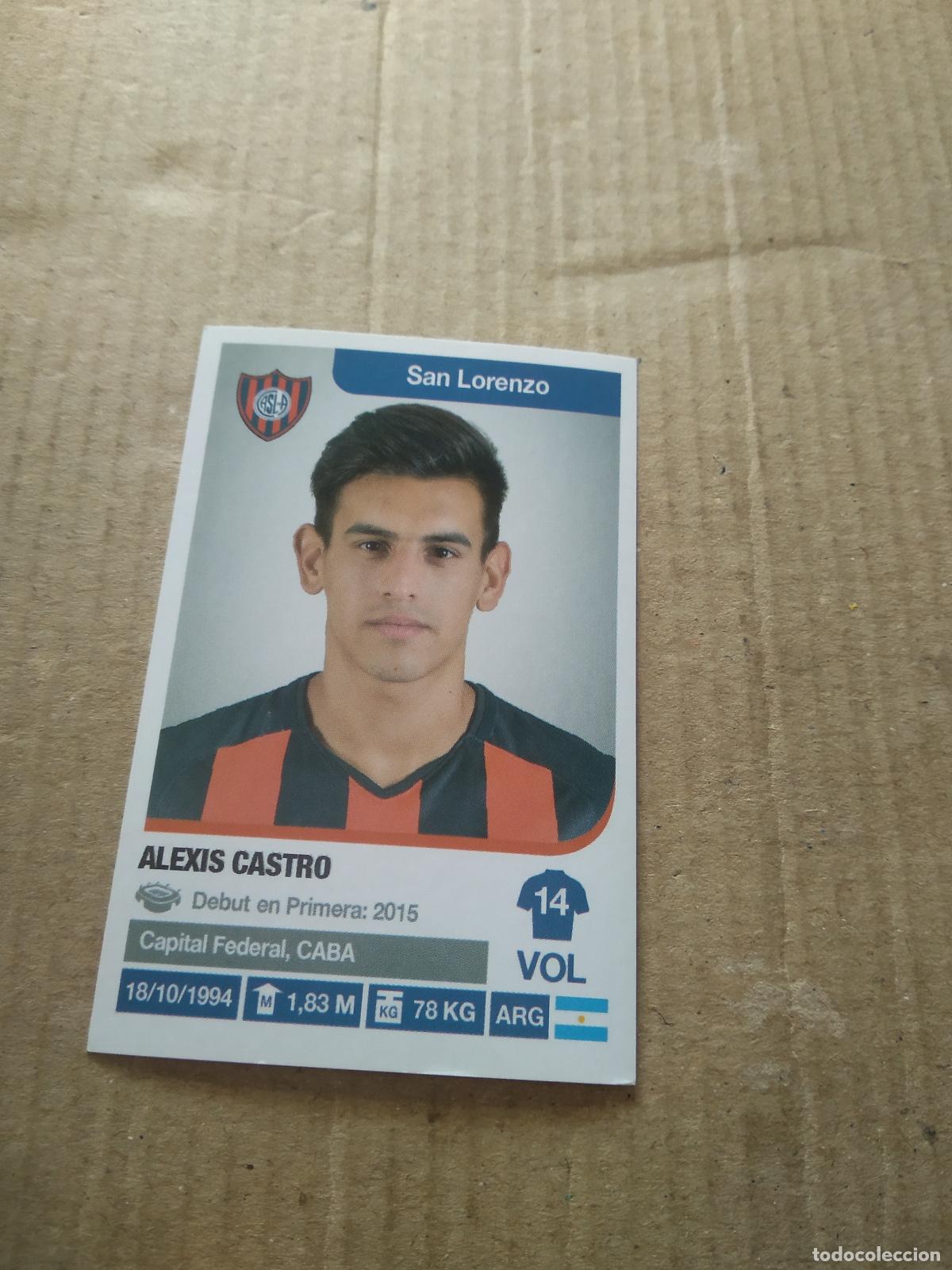 Figurine di Calcio: 297 ALEXIS CASTRO SAN LORENZO CROMO FUTBOL ARGENTINO 18-19 PANINI LIGA ARGENTINA 2018-2019