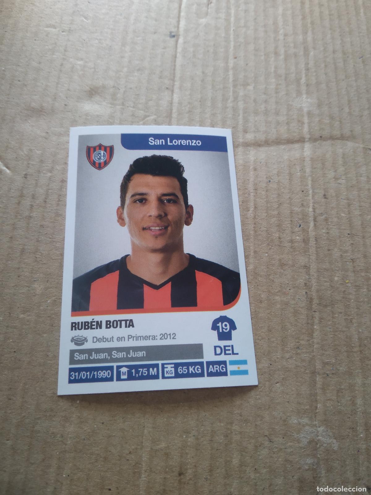 Cartes &agrave; collectionner de Football: 300 RUBEN BOTTA SAN LORENZO CROMO FUTBOL ARGENTINO 18-19 PANINI LIGA ARGENTINA 2018-2019