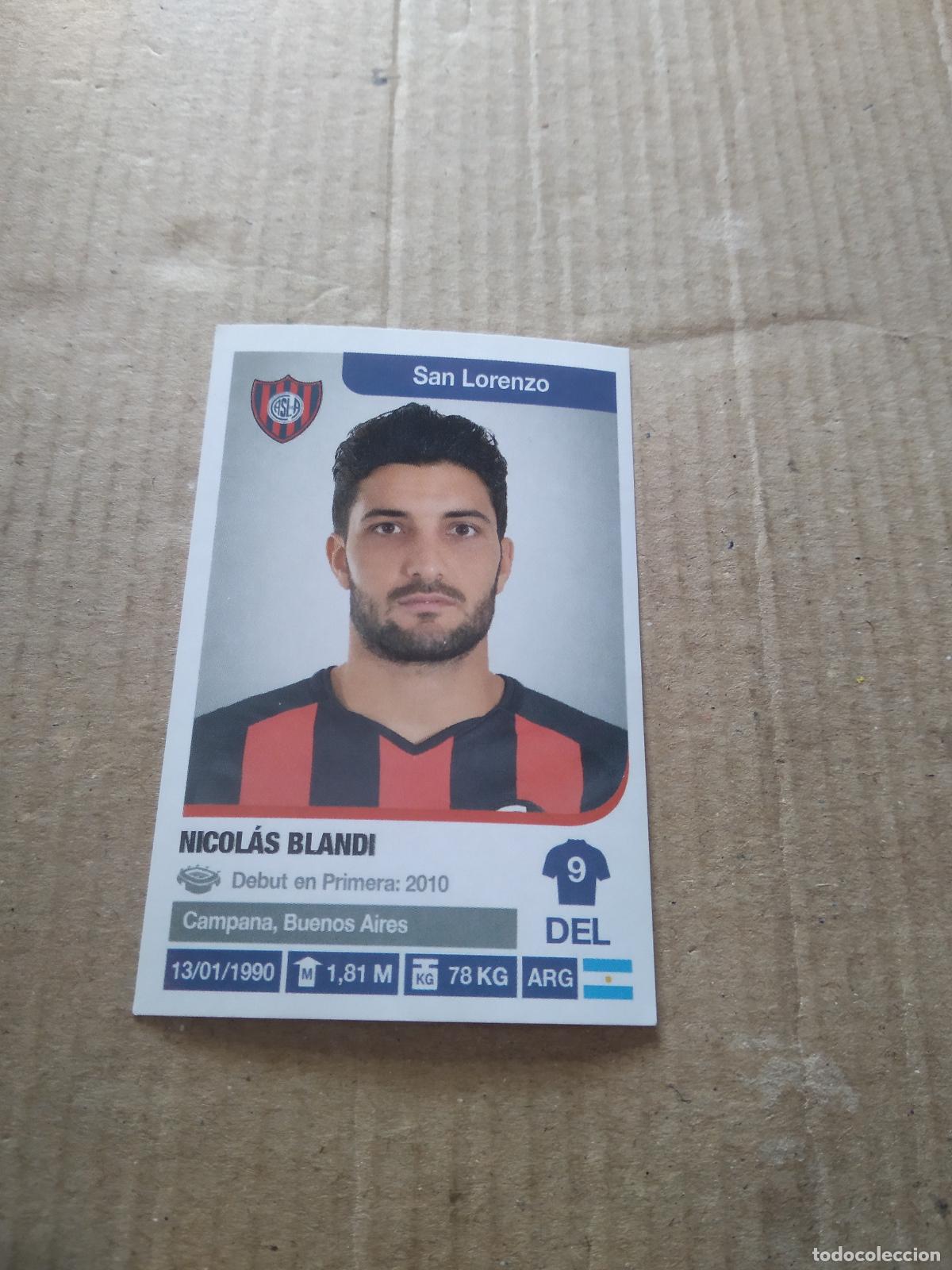 Cromos de F&uacute;tbol: 301 NICOLAS BLANDI SAN LORENZO CROMO FUTBOL ARGENTINO 18-19 PANINI LIGA ARGENTINA 2018-2019
