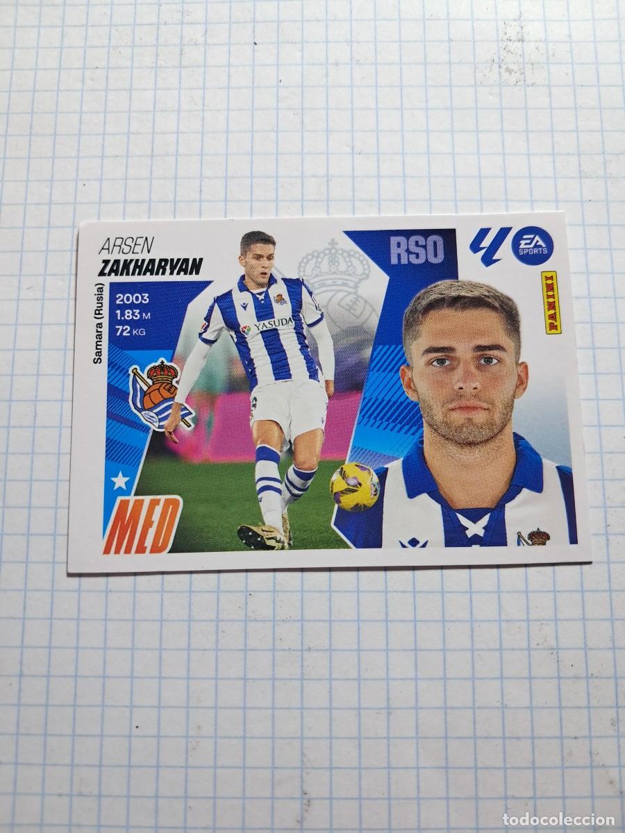 Cromos de F&uacute;tbol: CROMO LIGA ESTE TEMPORADA 25/26: COLOCA ZAKHARYAN, N&deg; 15 BIS