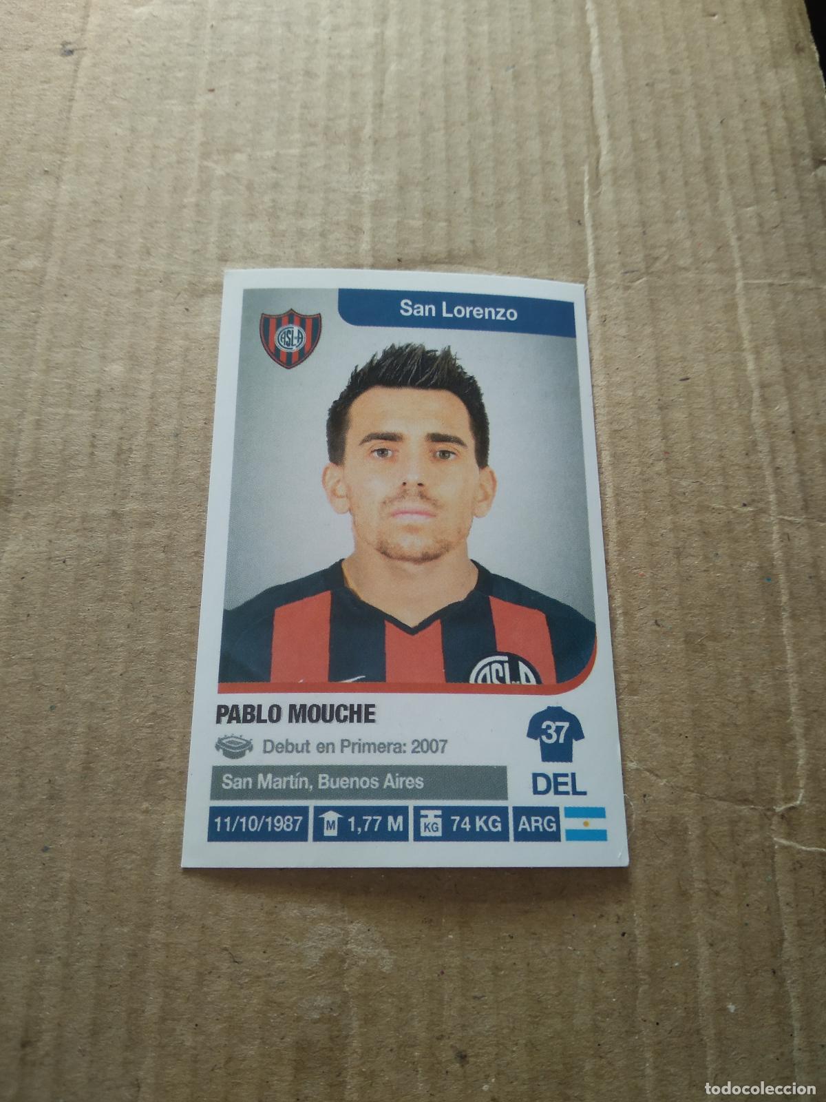 Cromos de F&uacute;tbol: 302 PABLO MOUCHE SAN LORENZO CROMO FUTBOL ARGENTINO 18-19 PANINI LIGA ARGENTINA 2018-2019