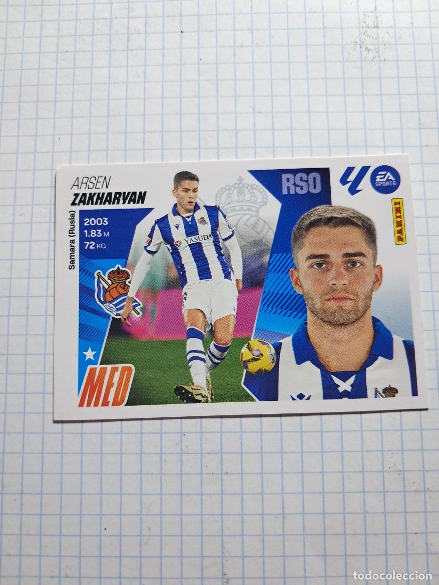 Cromos de F&uacute;tbol: CROMO LIGA ESTE TEMPORADA 25/26: COLOCA ZAKHARYAN, N&deg; 15 BIS