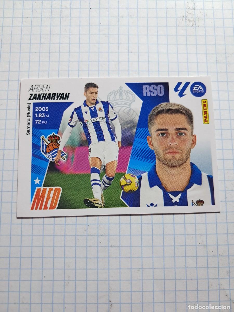 Cromos de F&uacute;tbol: CROMO LIGA ESTE TEMPORADA 25/26: COLOCA ZAKHARYAN, N&deg; 15 BIS