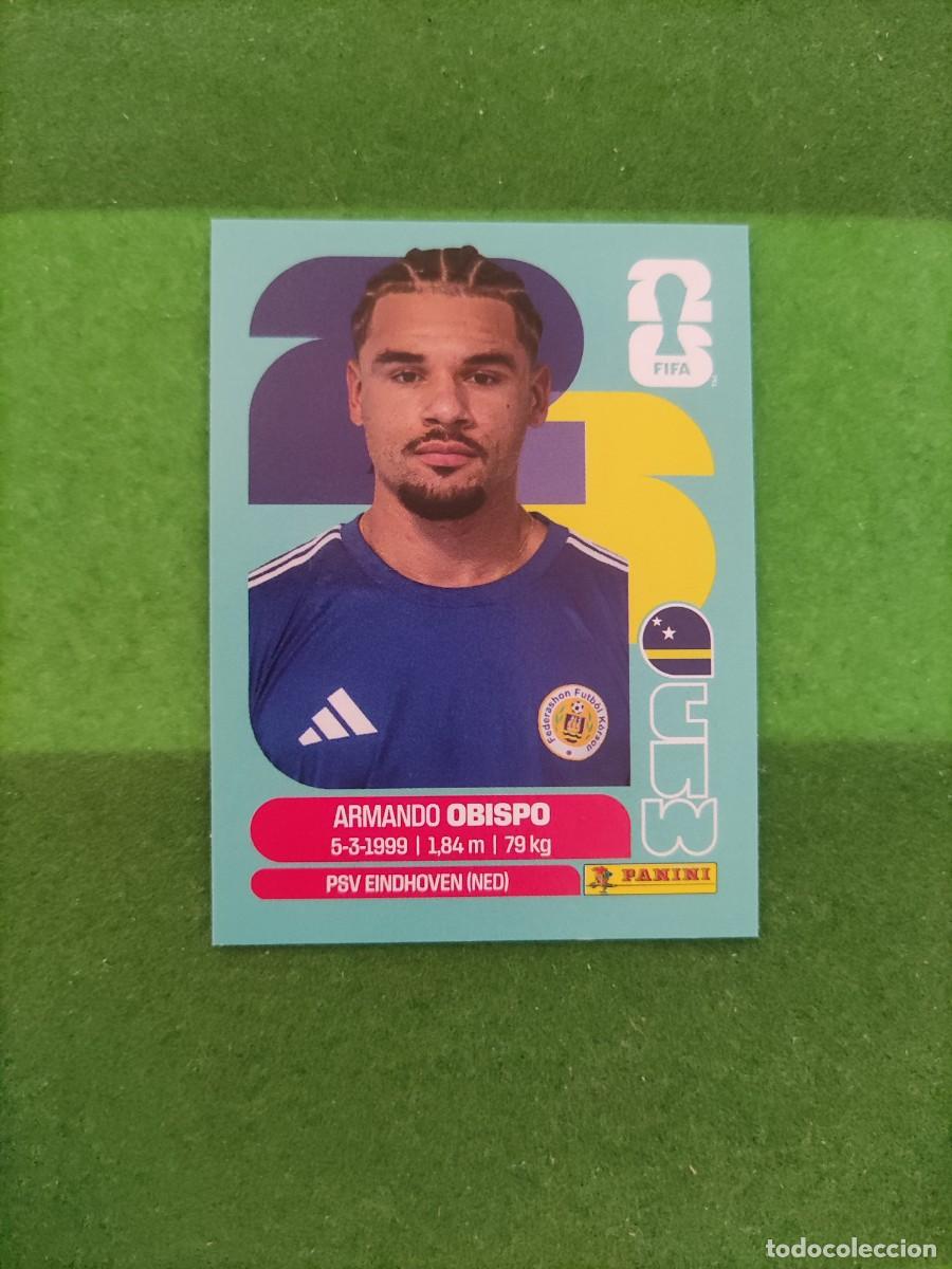 Cromos de F&uacute;tbol: Obispo Curazao CUW 3 Sticker Mundial 2026 FIFA World Cup / Sin pegar