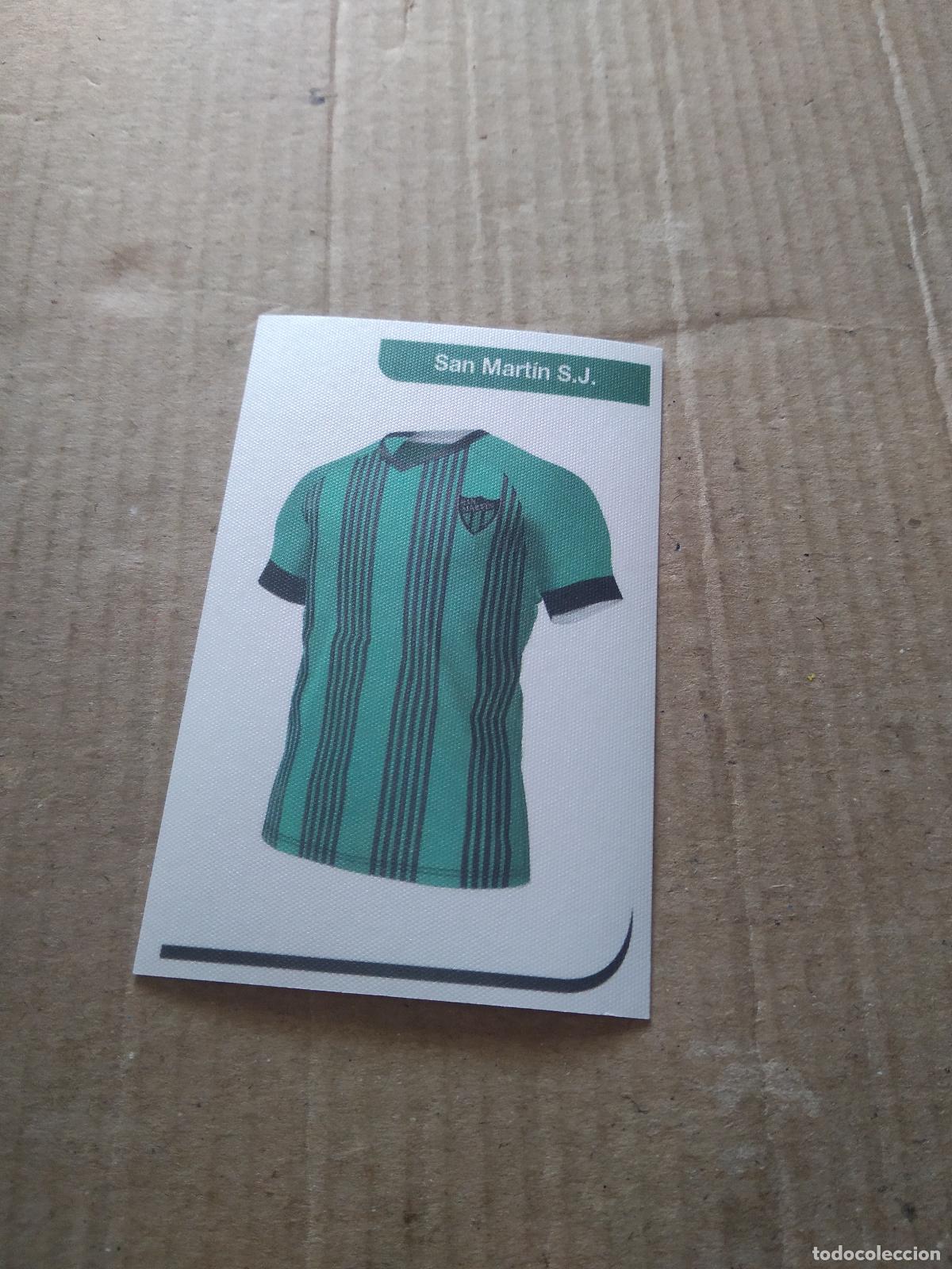 Cromos de F&uacute;tbol: 304 CAMISETA SAN MARTIN CROMO FUTBOL ARGENTINO 18-19 PANINI LIGA ARGENTINA 2018-2019