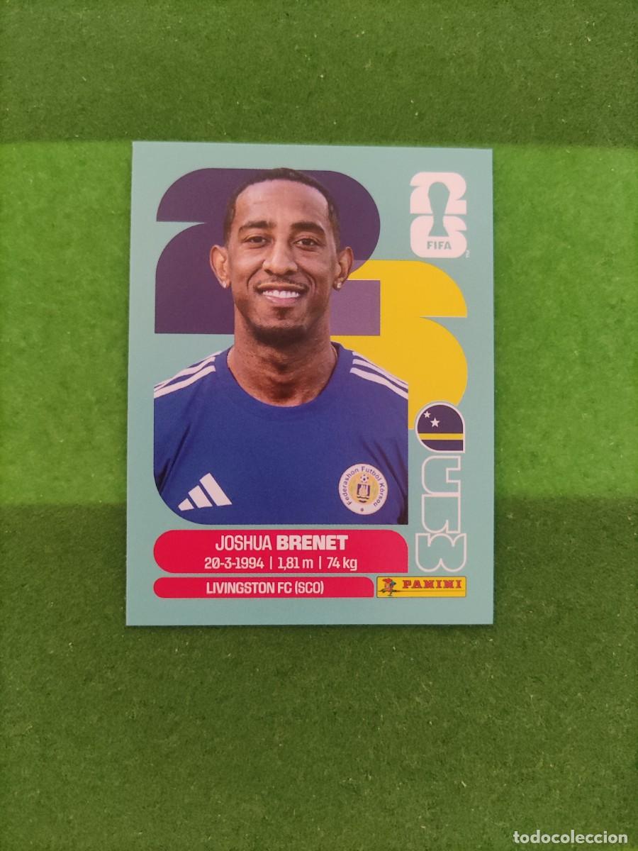 Cromos de F&uacute;tbol: Brenet Curazao CUW 6 Sticker Mundial 2026 FIFA World Cup / Sin pegar