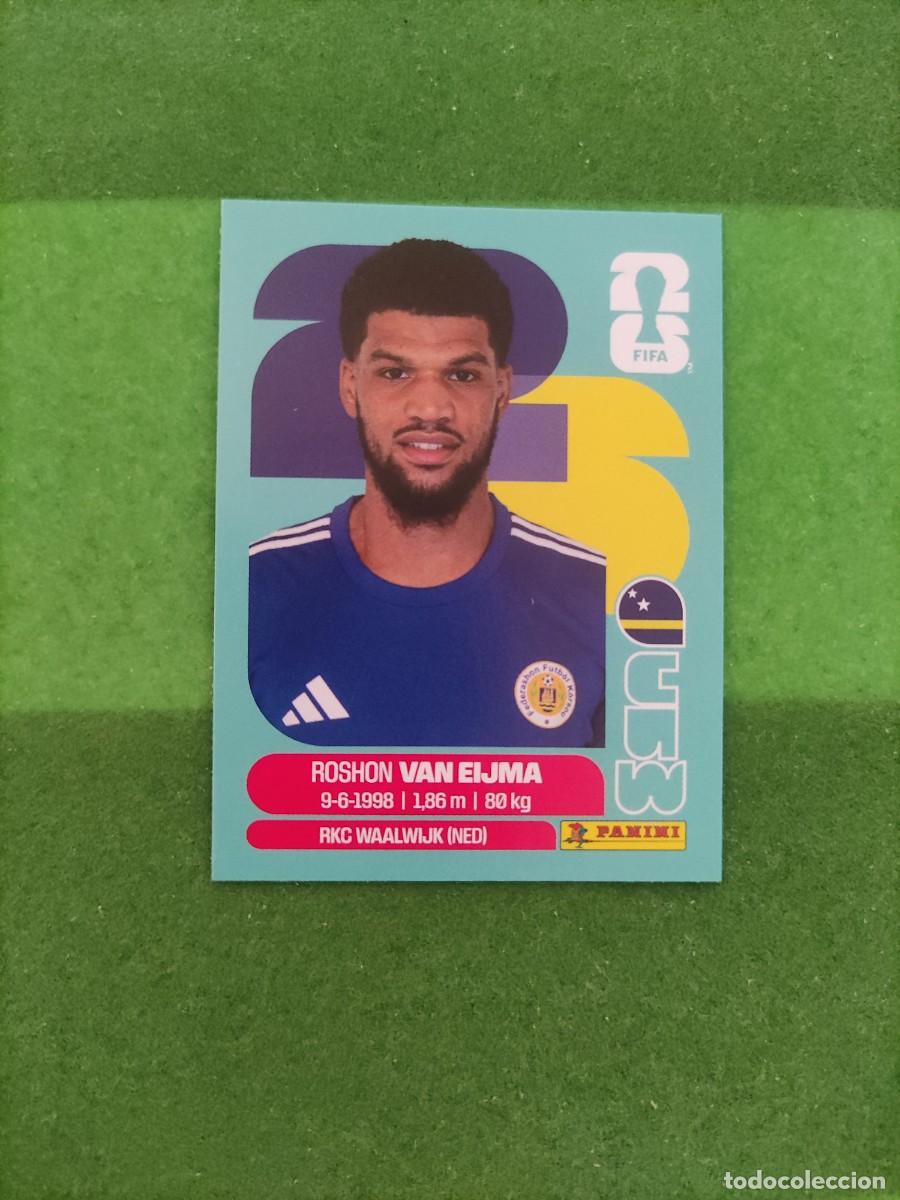 Cromos de F&uacute;tbol: Van Eijma Curazao CUW 7 Sticker Mundial 2026 FIFA World Cup / Sin pegar