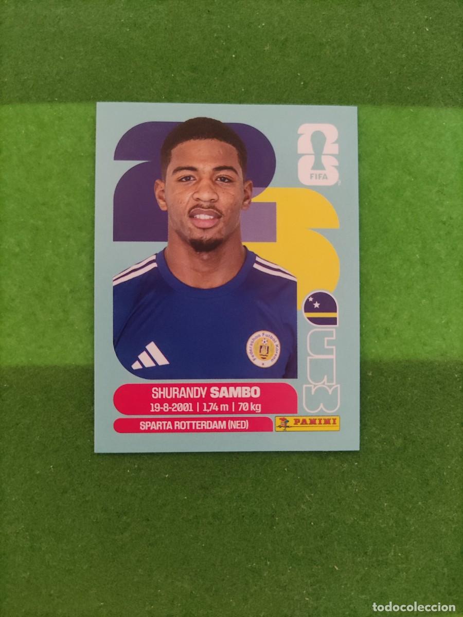 Cromos de F&uacute;tbol: Sambo Curazao CUW 8 Sticker Mundial 2026 FIFA World Cup / Sin pegar