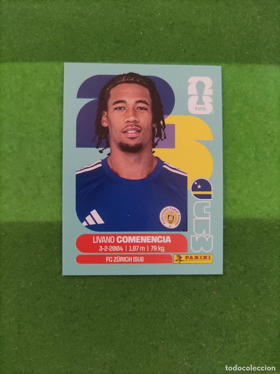 Cromos de F&uacute;tbol: Comenencia Curazao CUW 9 Sticker Mundial 2026 FIFA World Cup / Sin pegar
