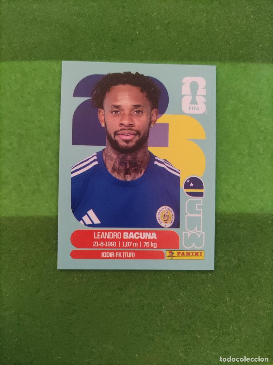 Football Stickers: Bacuna Curazao CUW 12 Sticker Mundial 2026 FIFA World Cup / Sin pegar
