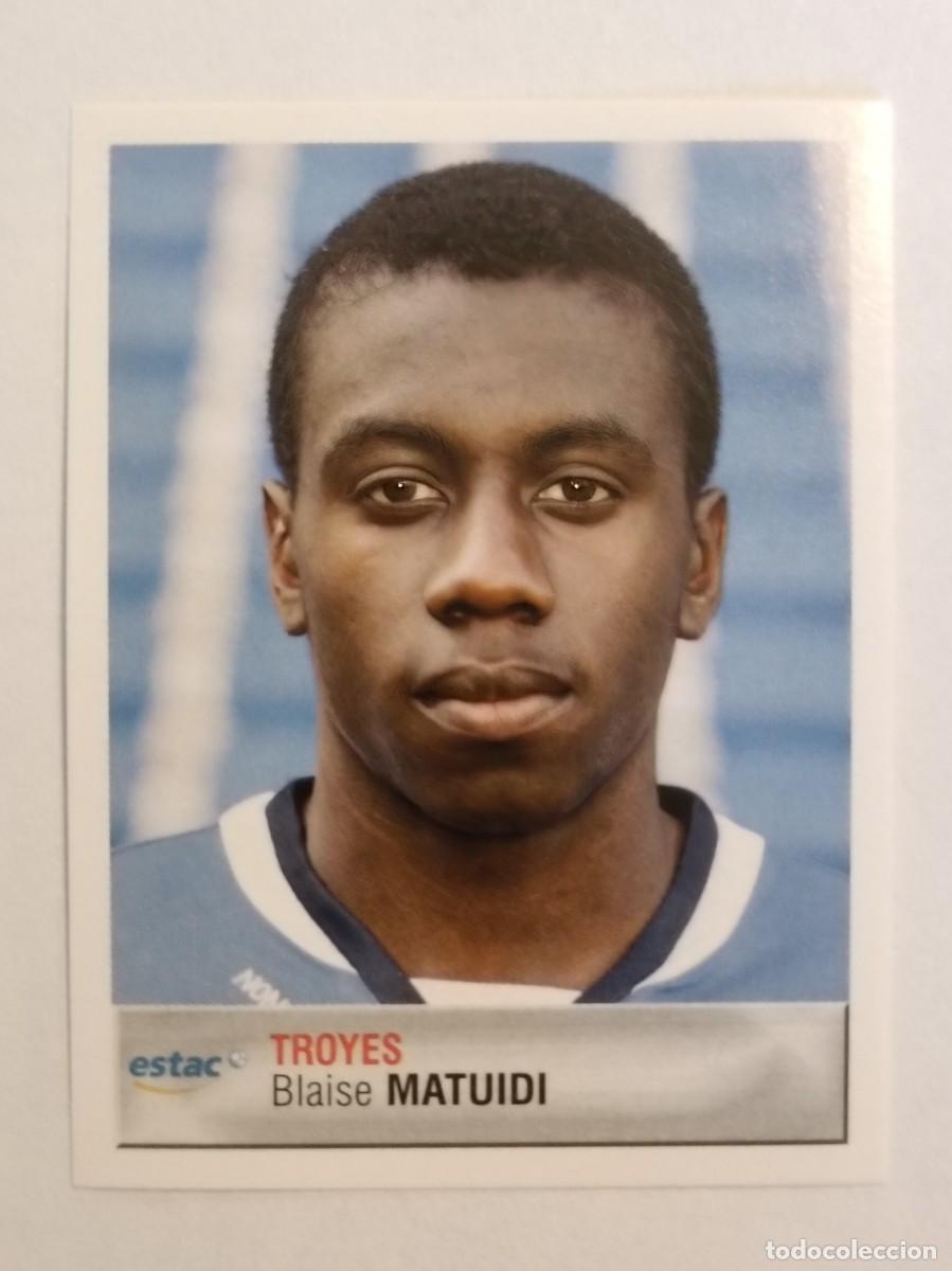 Football Stickers: #451 BLAISE MATUIDI (TROYES) LIGUE 1 FOOT 2007 PANINI