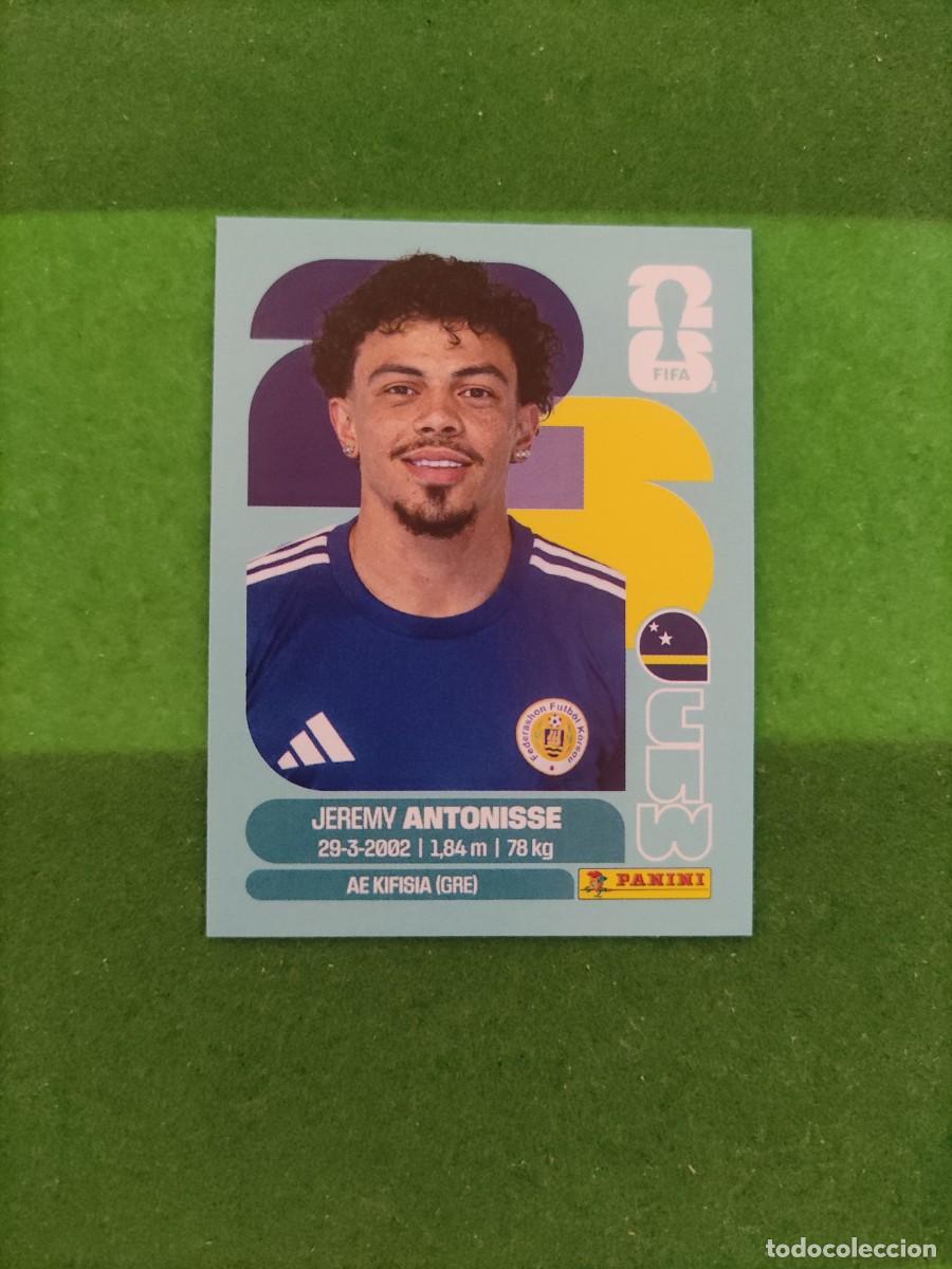 Cromos de F&uacute;tbol: Antonisse Curazao CUW 18 Sticker Mundial 2026 FIFA World Cup / Sin pegar
