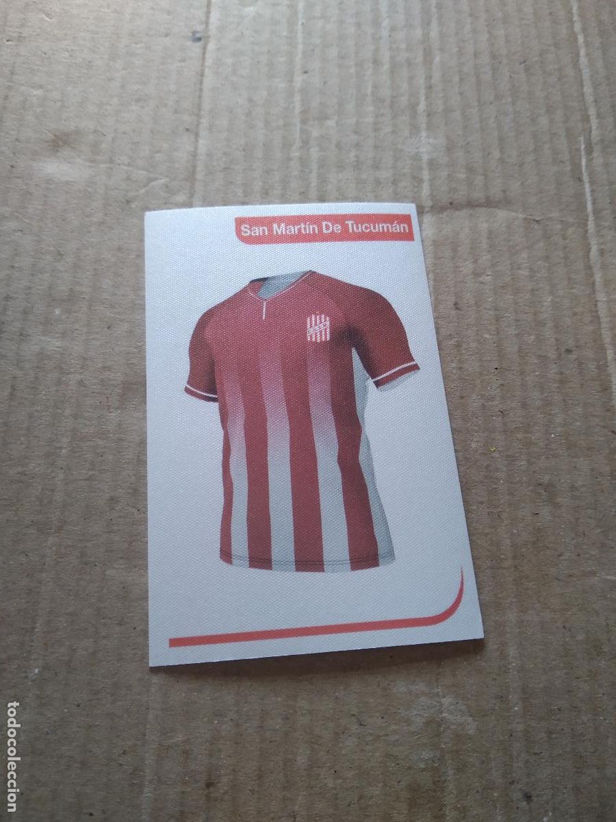 Cromos de F&uacute;tbol: 319 CAMISETA SAN MARTIN DE TUCUMAN CROMO FUTBOL ARGENTINO 18-19 PANINI LIGA ARGENTINA 2018-2019