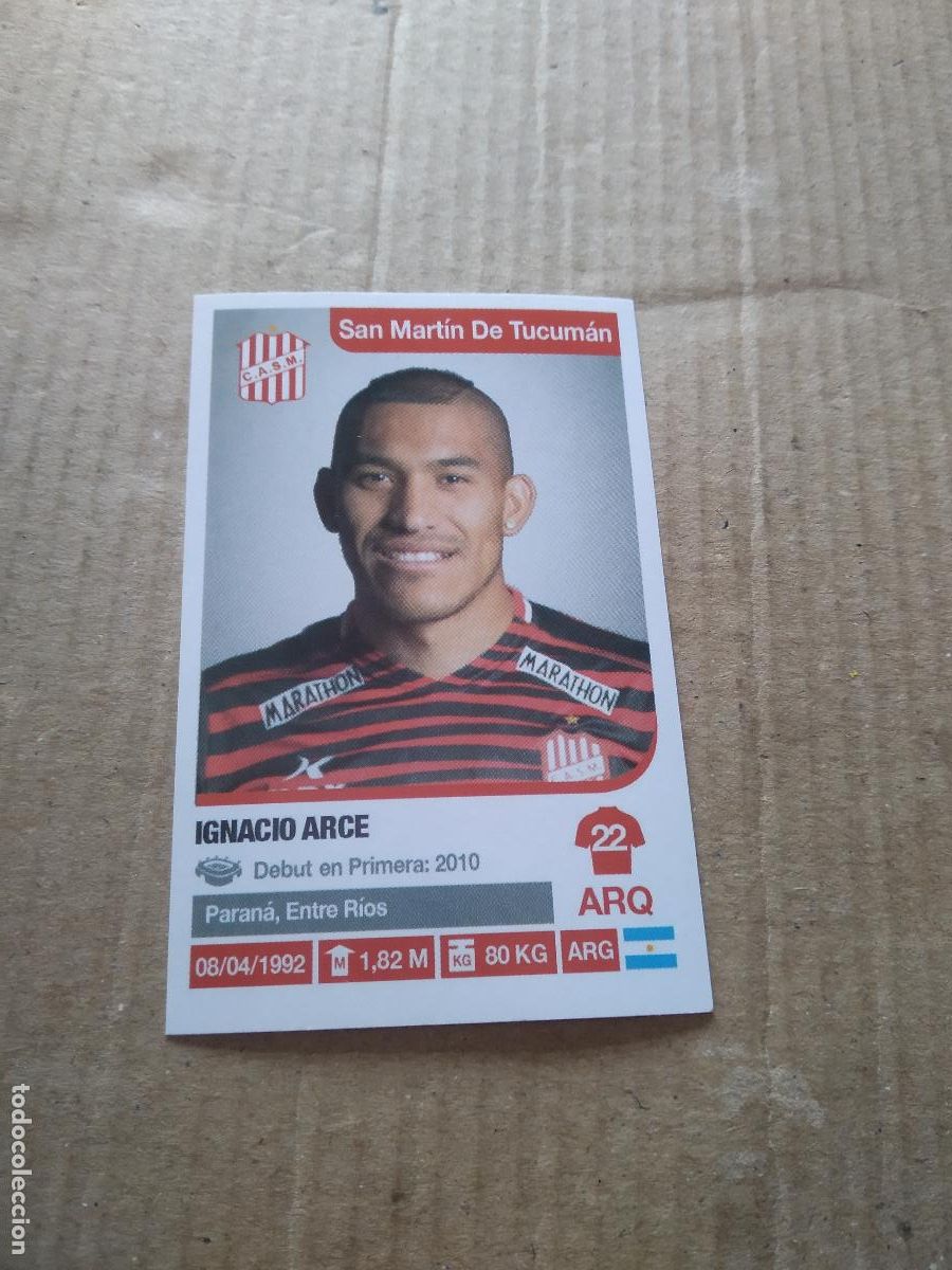 Cromos de F&uacute;tbol: 320 IGNACIO ARCE SAN MARTIN DE TUCUMAN CROMO FUTBOL ARGENTINO 18-19 PANINI LIGA ARGENTINA 2018-2019