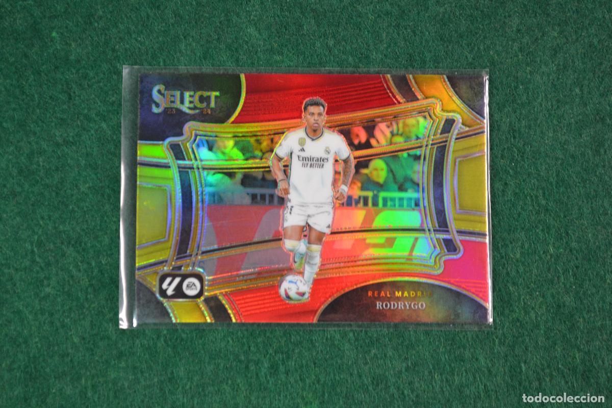 Cromos de F&uacute;tbol: PANINI SELECT LA LIGA 2023-24 - 208 RODRYGO (REAL MADRID) PARALELA TRICOLOR