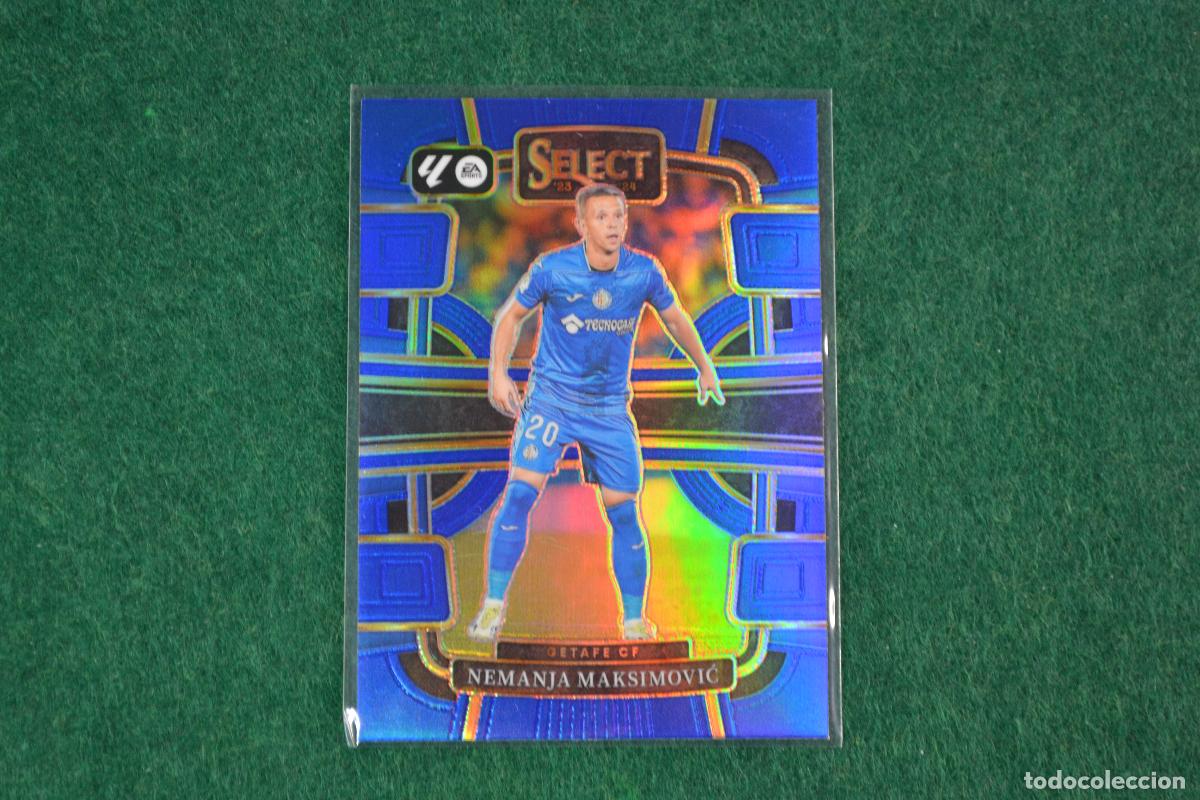 Cromos de F&uacute;tbol: PANINI SELECT LA LIGA 2023-24 - 33 NEMANJA MAKSIMOVIC (GETAFE CF) PARALELA BLUE AZUL