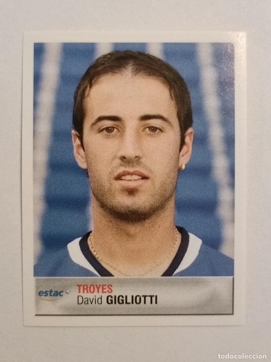 Cromos de F&uacute;tbol: #455 DAVID GIGLIOTTI (TROYES) LIGUE 1 FOOT 2007 PANINI