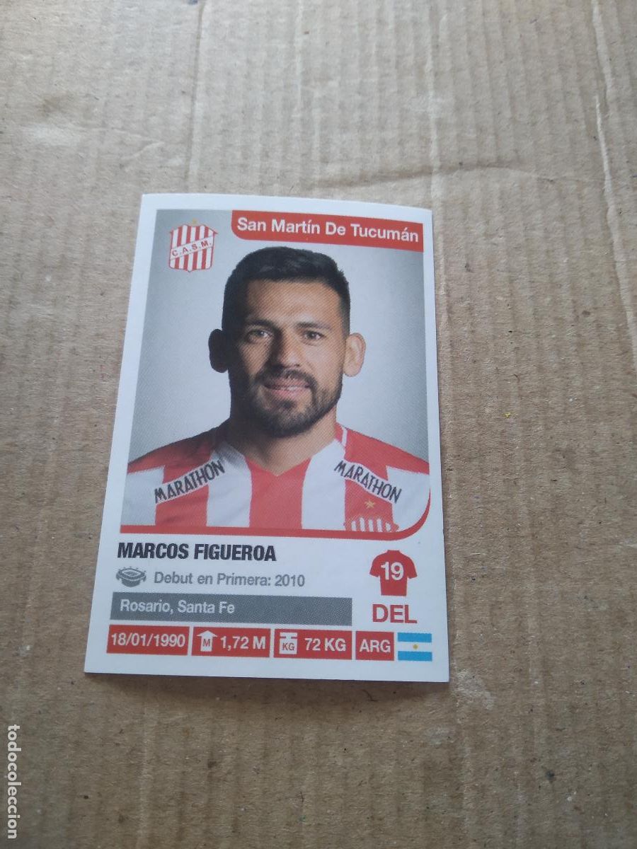 Cromos de F&uacute;tbol: 330 MARCOS FIGUEROA SAN MARTIN TUCUMAN CROMO FUTBOL ARGENTINO 18-19 PANINI LIGA ARGENTINA 2018-2019
