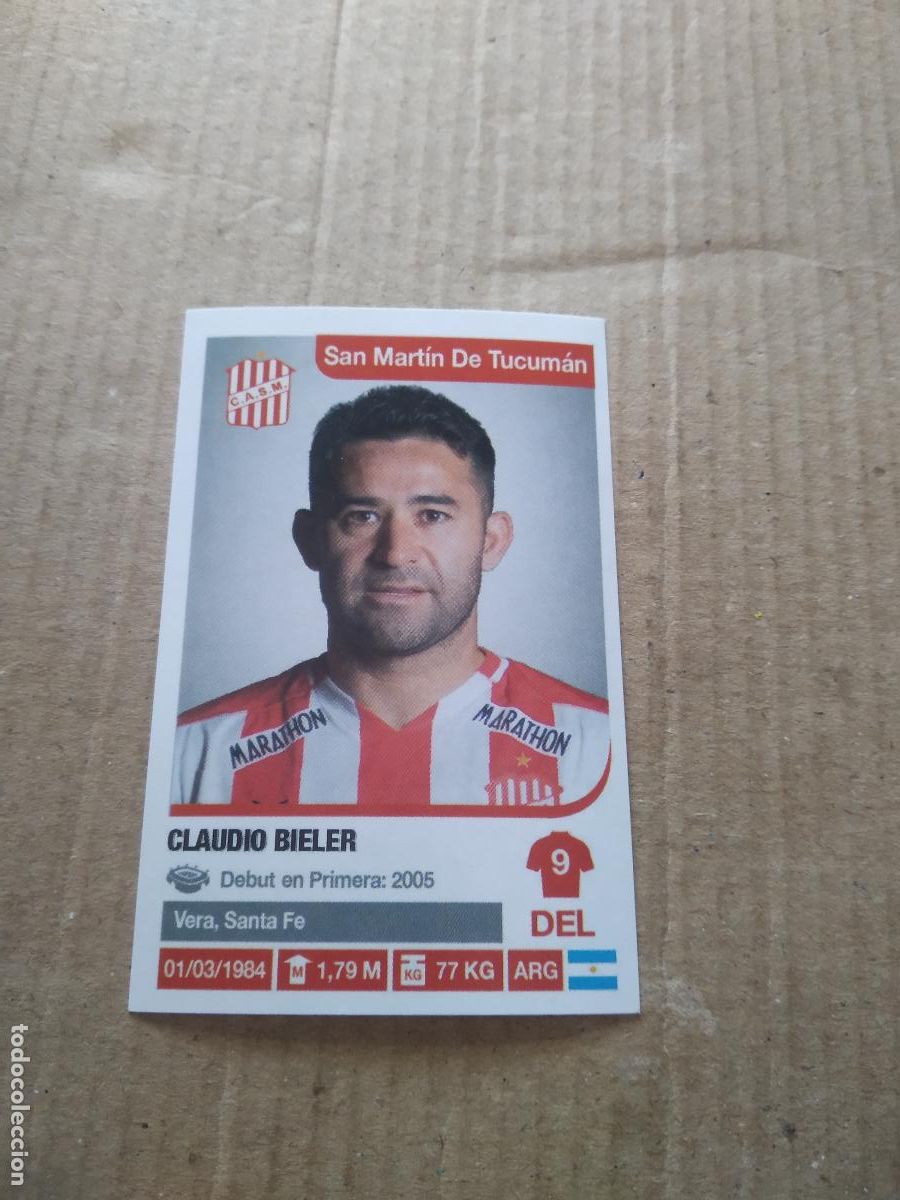 Cromos de F&uacute;tbol: 331 CLAUDIO BIELER SAN MARTIN TUCUMAN CROMO FUTBOL ARGENTINO 18-19 PANINI LIGA ARGENTINA 2018-2019