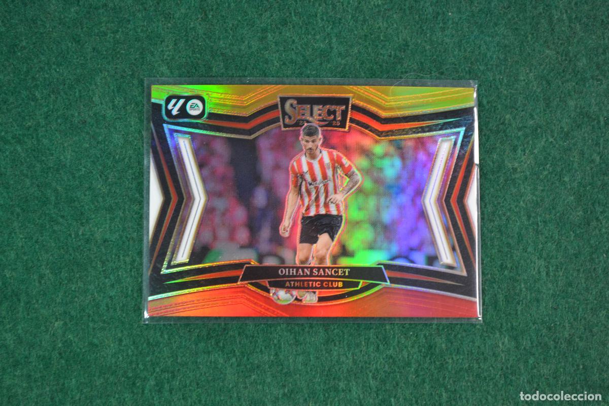 Cromos de F&uacute;tbol: PANINI SELECT LA LIGA 2024-25 - 201 OIHAN SANCET (ATHLETIC DE BILBAO) PARALELA TRICOLOR