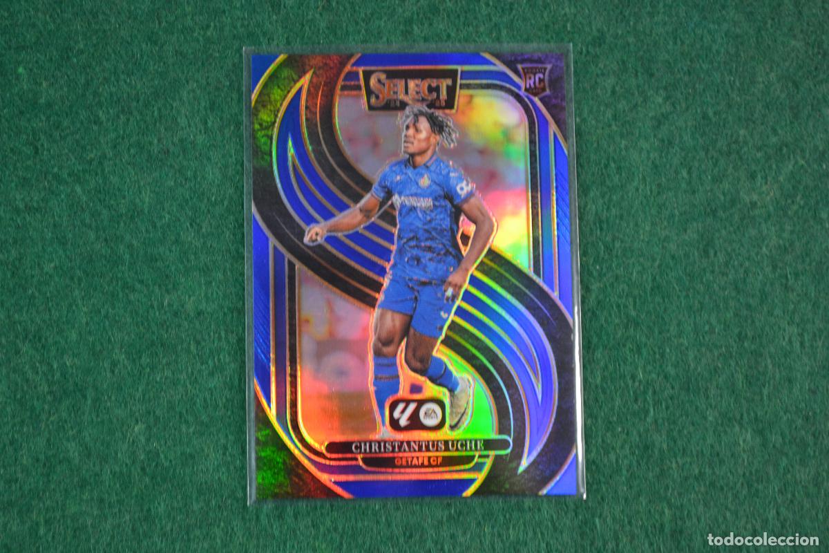 Cromos de F&uacute;tbol: PANINI SELECT LA LIGA 2024-25 - 139 CHRISTANTUS UCHE (GETAFE CF) PARALELA AZUL BLUE