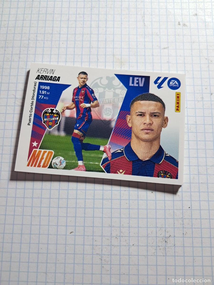 Cromos de F&uacute;tbol: CROMO LIGA ESTE TEMPORADA 25/26: COLOCA ARRIAGA, N&deg; 12 BIS