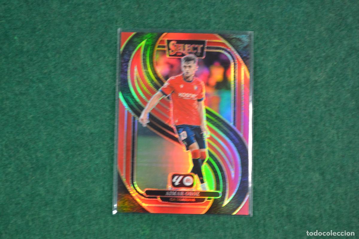 Cromos de F&uacute;tbol: PANINI SELECT LA LIGA 2024-25 - 163 AIMAR OROZ (OSASUNA) PARALELA RED