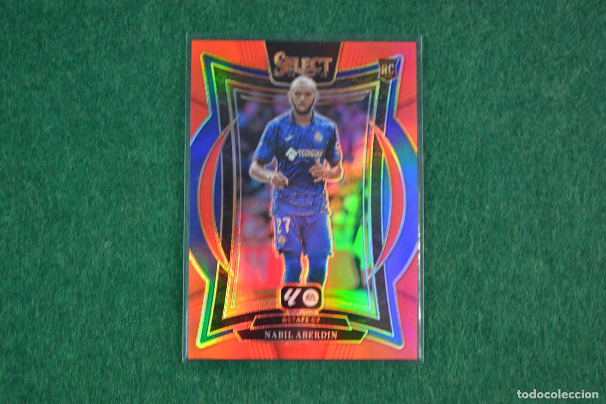 Cromos de F&uacute;tbol: PANINI SELECT LA LIGA 2024-25 - 43 NABIL ABERDIN (GETAFE CF) PARALELA RED