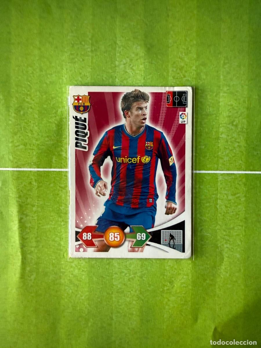 Fu&szlig;ball-Sticker: #60 Pique Fc Barcelona Adrenalyn Xl 2009-10 (Panini)