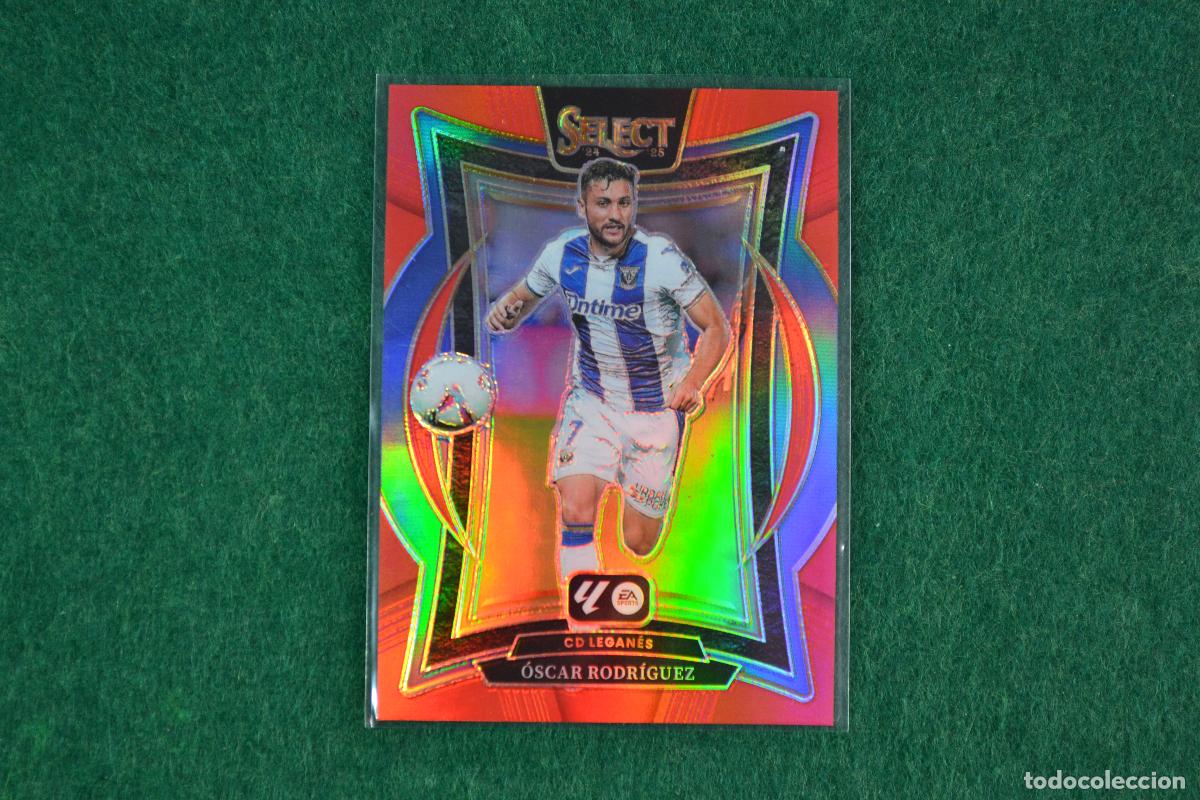 Cromos de F&uacute;tbol: PANINI SELECT LA LIGA 2024-25 - 15 OSCAR RODRIGUEZ (CD LEGANES) PARALELA RED