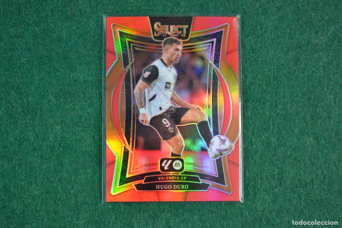 Cromos de F&uacute;tbol: PANINI SELECT LA LIGA 2024-25 - 2 HUGO DURO (VALENCIA CF) PARALELA RED