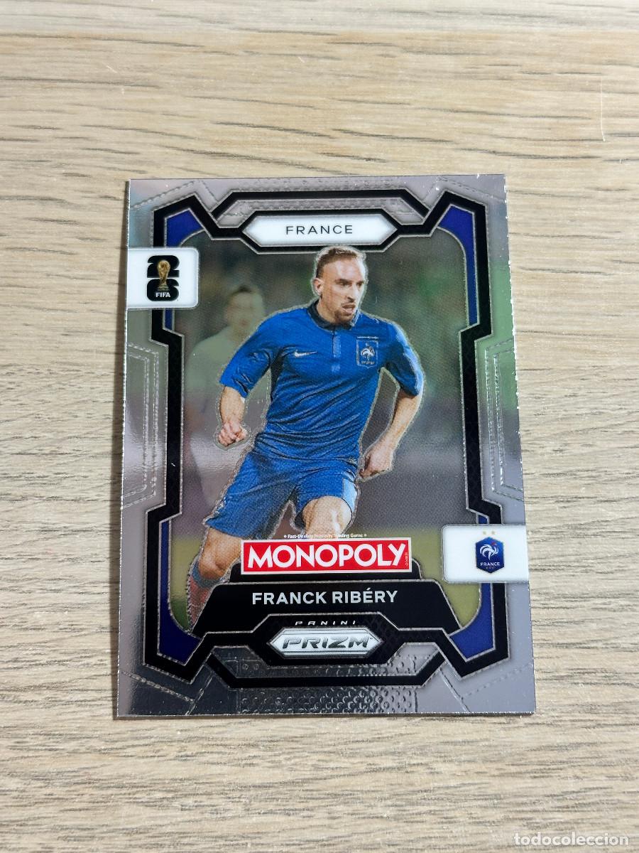 Cromos de F&uacute;tbol: FRANCK RIBERY 8 FRANCIA WORLD CUP 2026 PANINI PRIZM MONOPOLY
