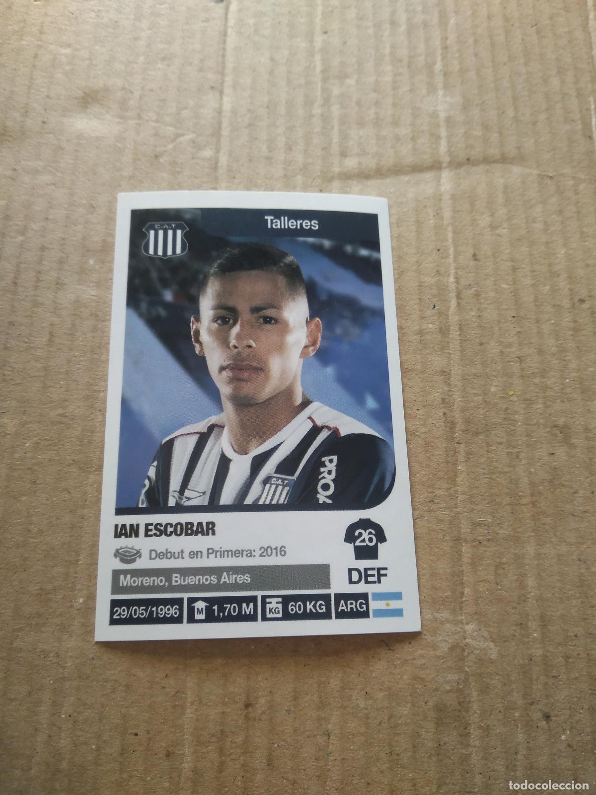 Cromos de F&uacute;tbol: 336 IAN ESCOBAR TALLERES CROMO FUTBOL ARGENTINO 18-19 PANINI LIGA ARGENTINA 2018-2019