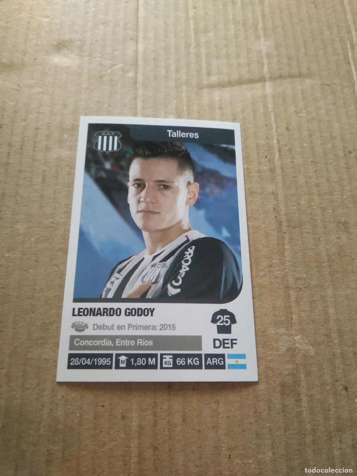 Cromos de F&uacute;tbol: 338 LEONARDO GODOY TALLERES CROMO FUTBOL ARGENTINO 18-19 PANINI LIGA ARGENTINA 2018-2019