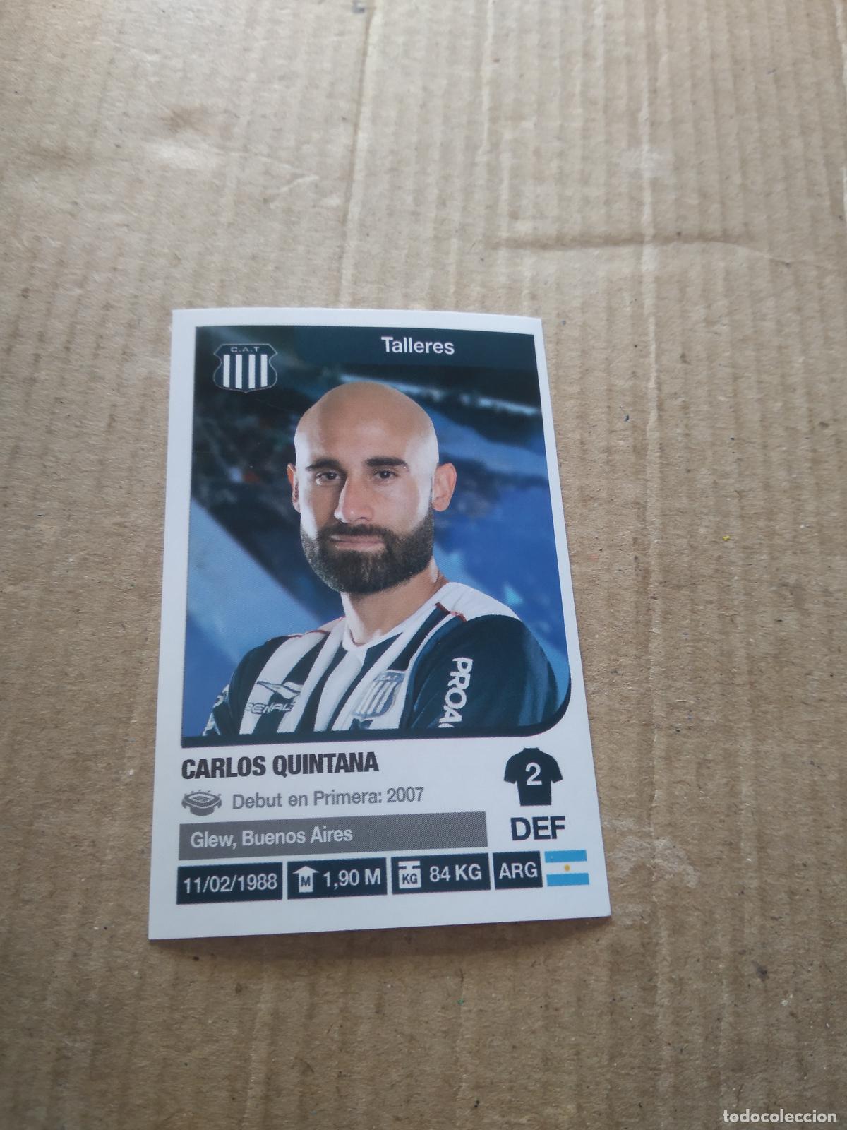 Cromos de F&uacute;tbol: 340 CARLOS QUINTANA TALLERES CROMO FUTBOL ARGENTINO 18-19 PANINI LIGA ARGENTINA 2018-2019
