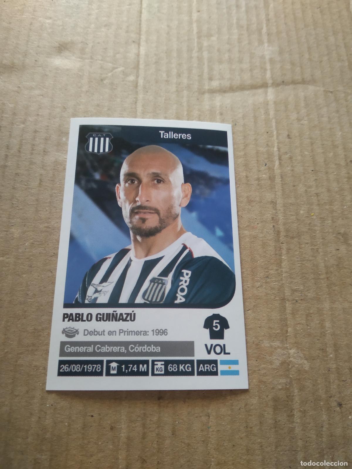 Cromos de F&uacute;tbol: 342 PABLO GUI&Ntilde;AZU TALLERES CROMO FUTBOL ARGENTINO 18-19 PANINI LIGA ARGENTINA 2018-2019