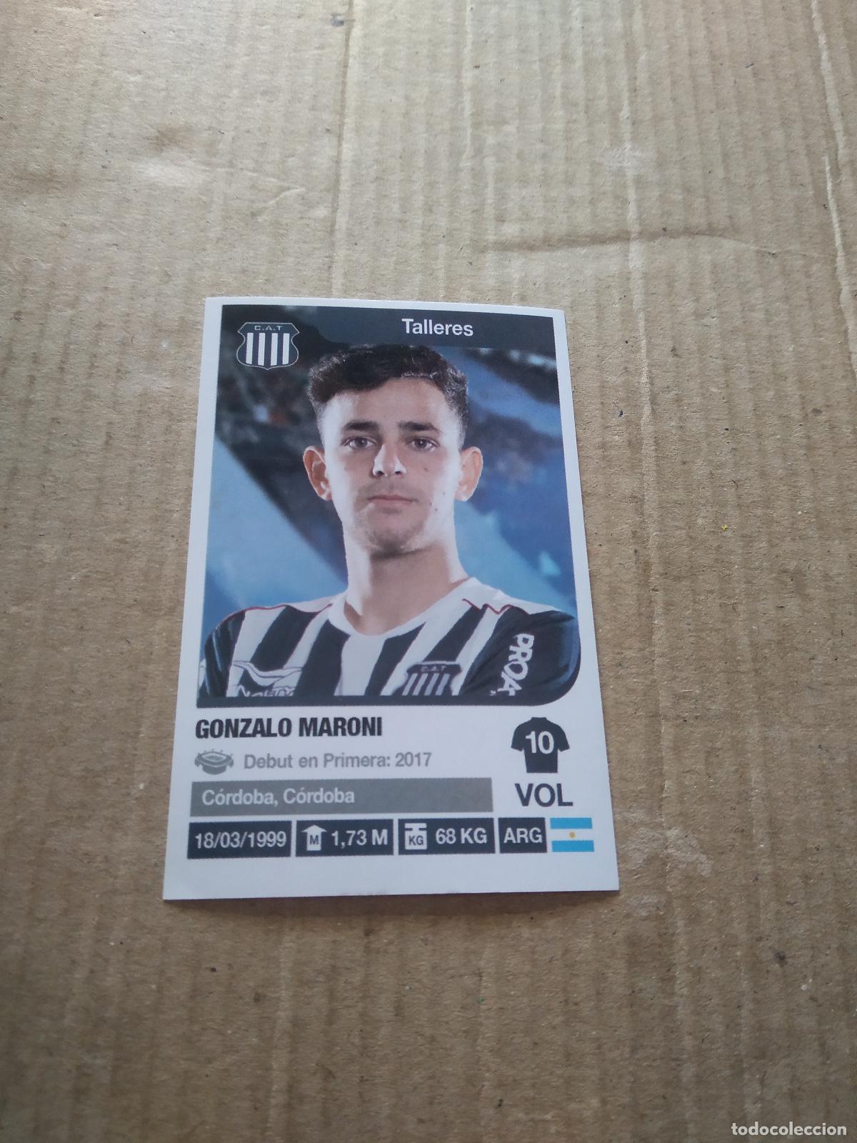 Cromos de F&uacute;tbol: 343 GONZALO MARONI TALLERES CROMO FUTBOL ARGENTINO 18-19 PANINI LIGA ARGENTINA 2018-2019