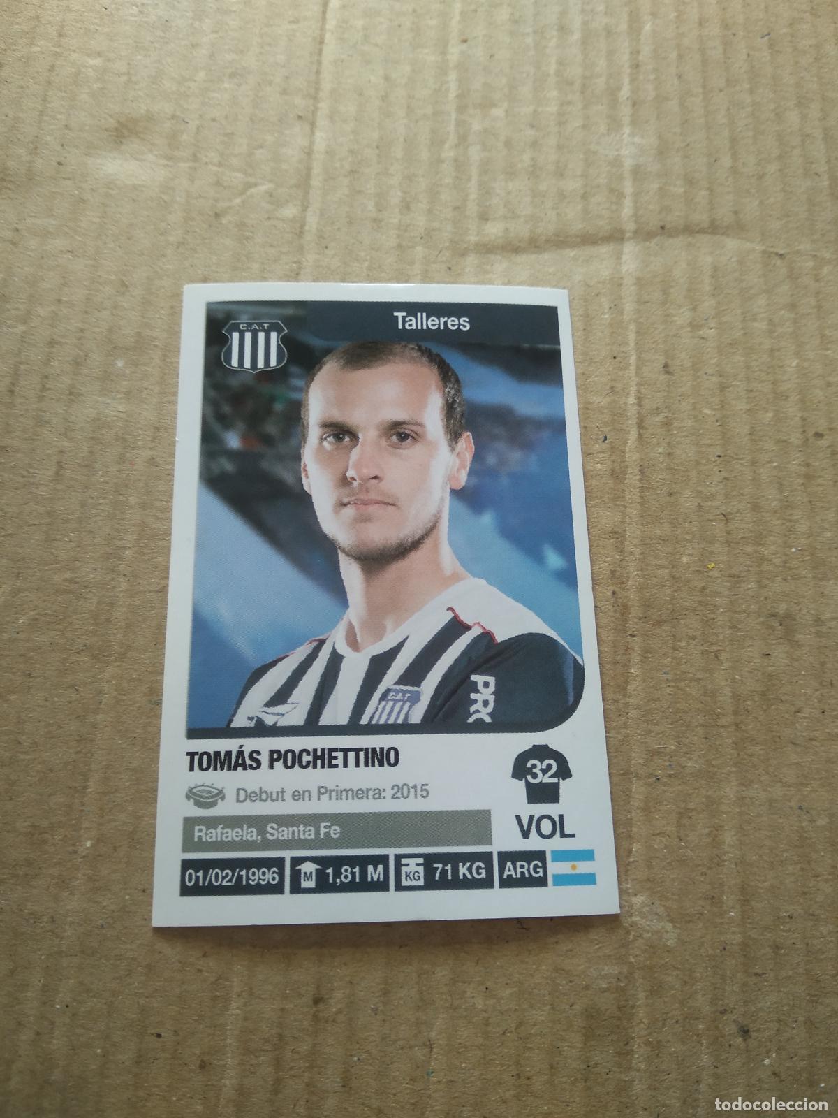 Cromos de F&uacute;tbol: 344 TOMAS POCHETTINO TALLERES CROMO FUTBOL ARGENTINO 18-19 PANINI LIGA ARGENTINA 2018-2019