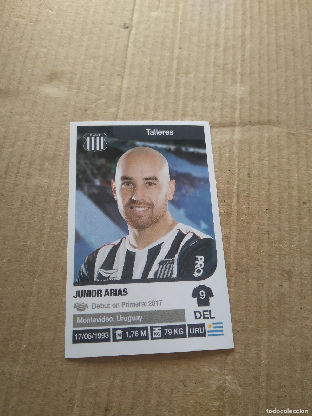 Cromos de F&uacute;tbol: 345 JUNIOR ARIAS TALLERES CROMO FUTBOL ARGENTINO 18-19 PANINI LIGA ARGENTINA 2018-2019