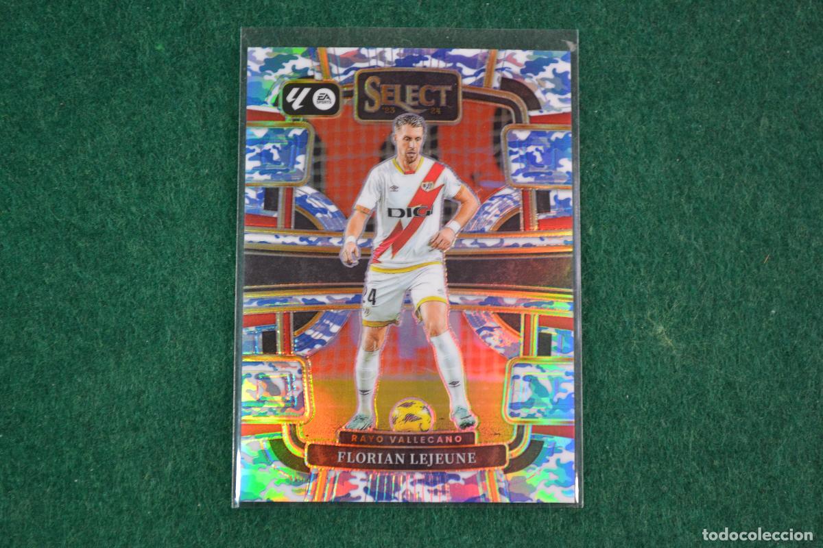 Cromos de F&uacute;tbol: PANINI SELECT LA LIGA 2024-25 - 50 FLORIAN LEJEUNE (RAYO VALLECANO) WINTER CAMO NUMERADA 46/99