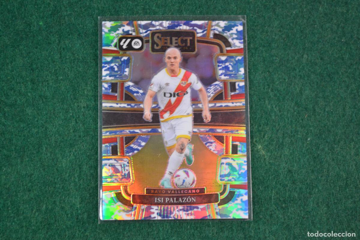 Cromos de F&uacute;tbol: PANINI SELECT LA LIGA 2024-25 - 46 ISI PALAZON (RAYO VALLECANO) WINTER CAMO NUMERADA 48/99