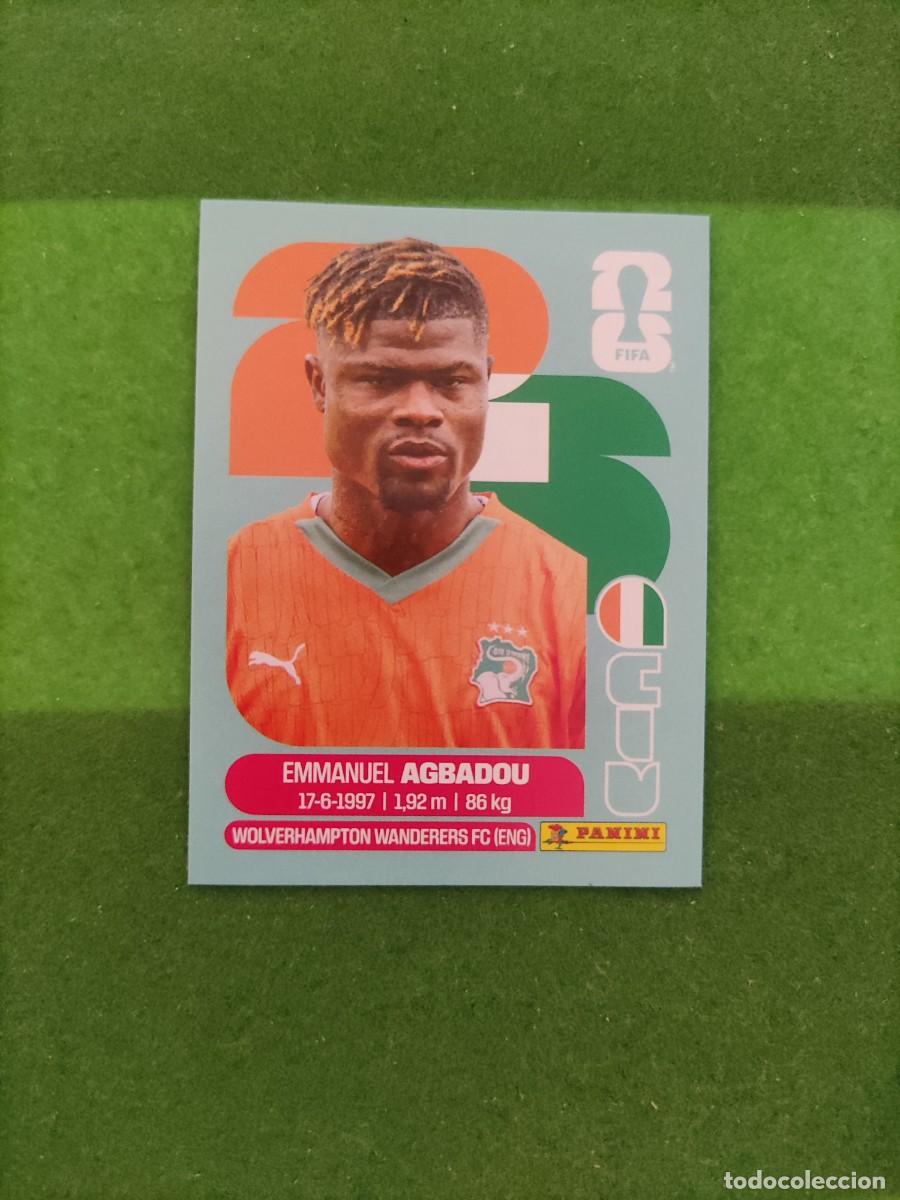 Cromos de F&uacute;tbol: Agbadou Costa de Marfil CIV 8 Sticker Mundial 2026 FIFA World Cup / Sin pegar